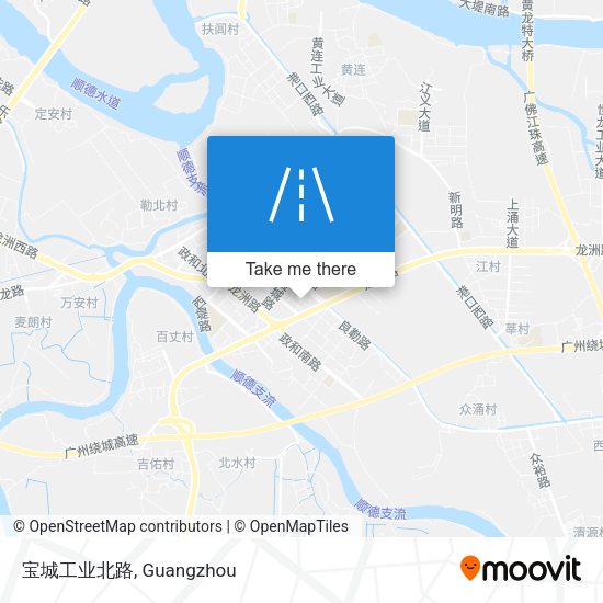 宝城工业北路 map
