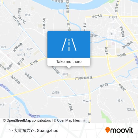 工业大道东六路 map