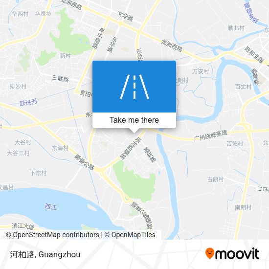 河柏路 map