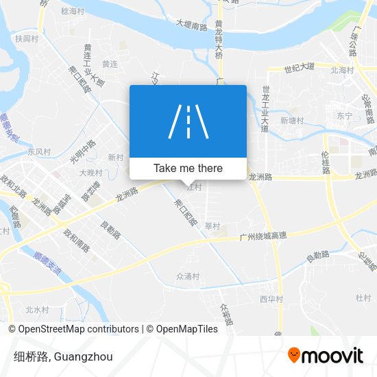 细桥路 map