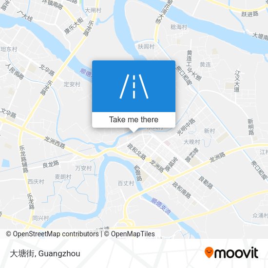 大塘街 map