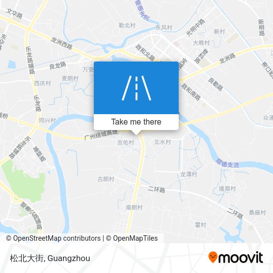 松北大街 map