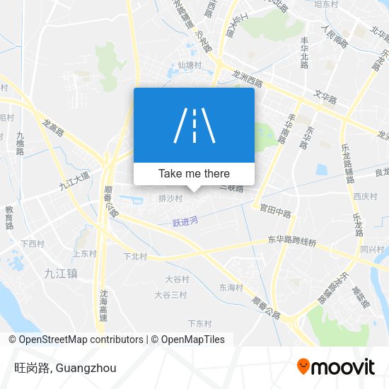 旺岗路 map