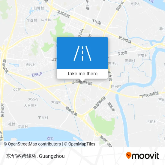 东华路跨线桥 map
