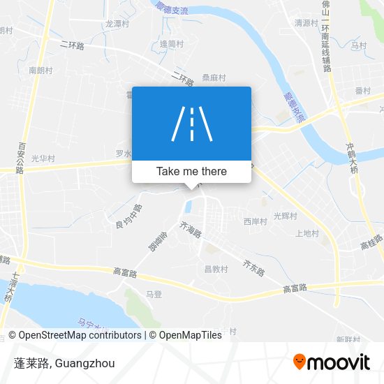 蓬莱路 map
