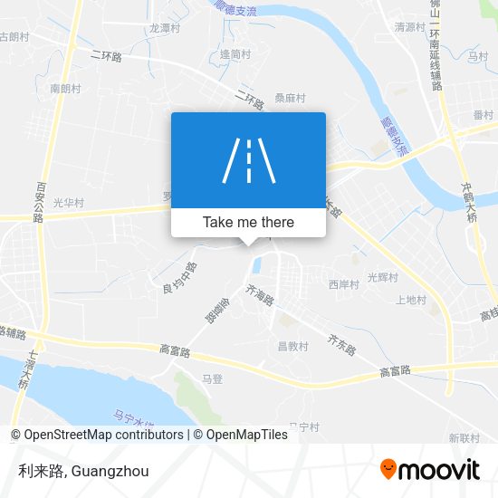 利来路 map