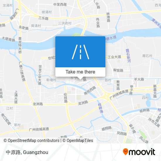 中原路 map