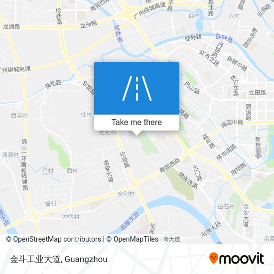 金斗工业大道 map