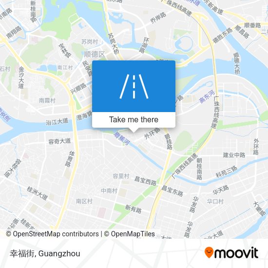 幸福街 map