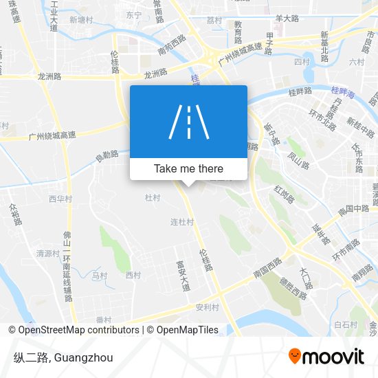 纵二路 map