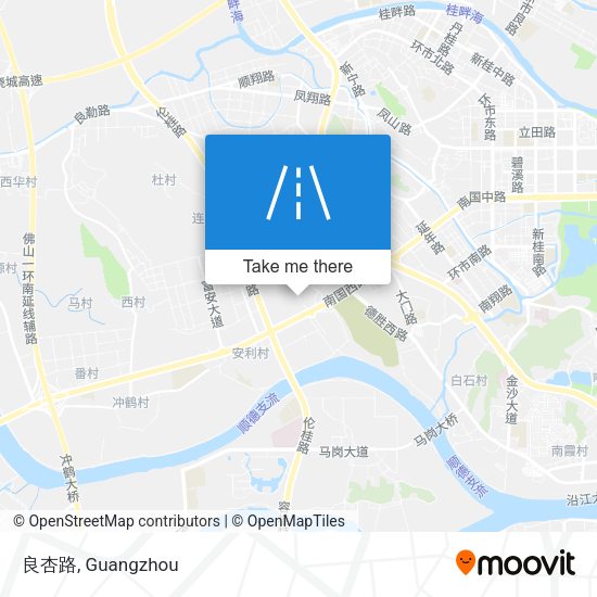 良杏路 map