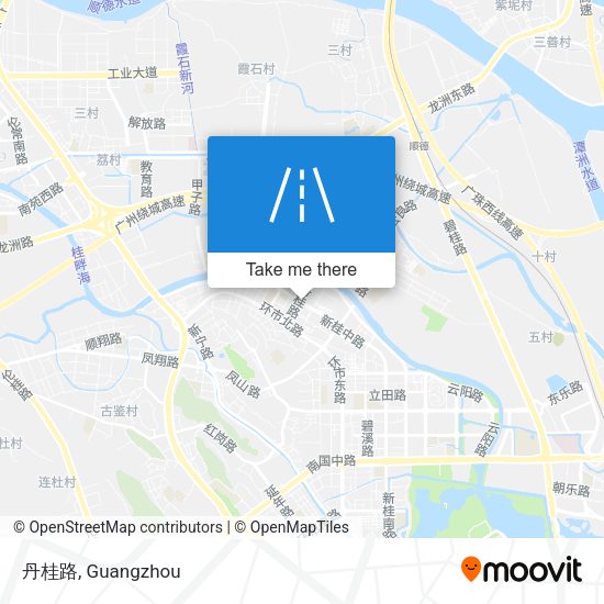 丹桂路 map