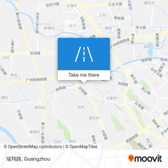 瑞翔路 map