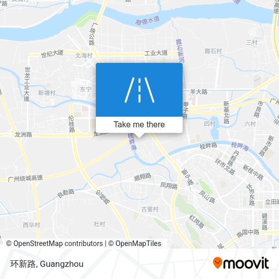 环新路 map