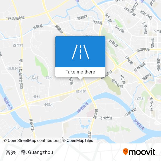 富兴一路 map