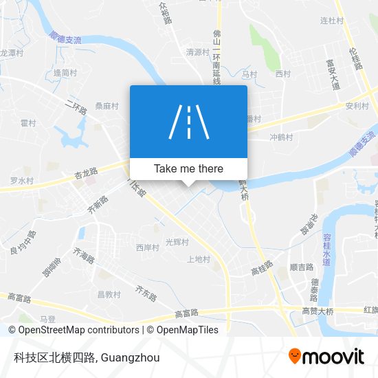 科技区北横四路 map