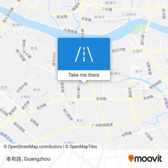 泰和路 map