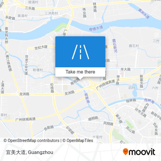 宜美大道 map