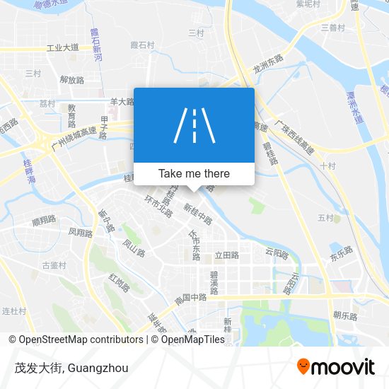茂发大街 map