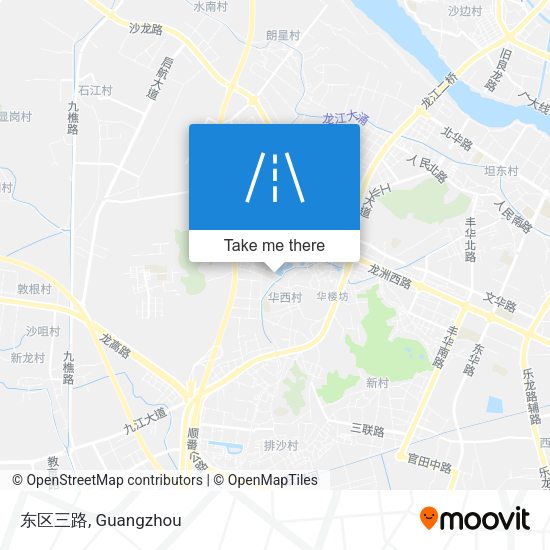 东区三路 map
