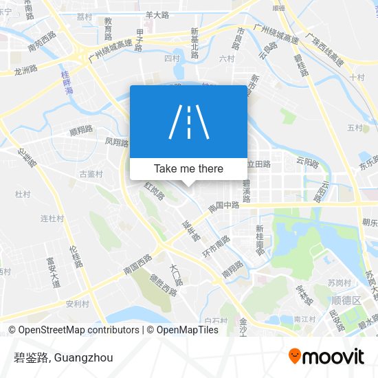碧鉴路 map