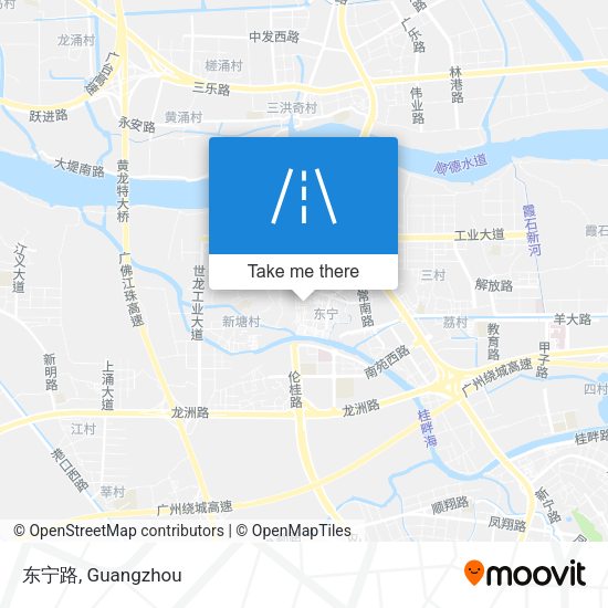 东宁路 map