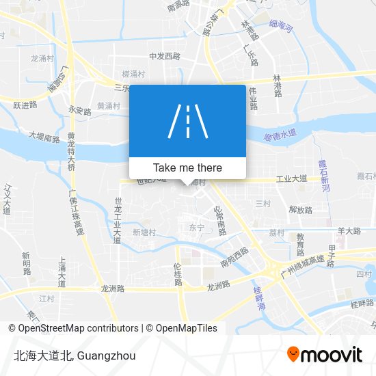北海大道北 map