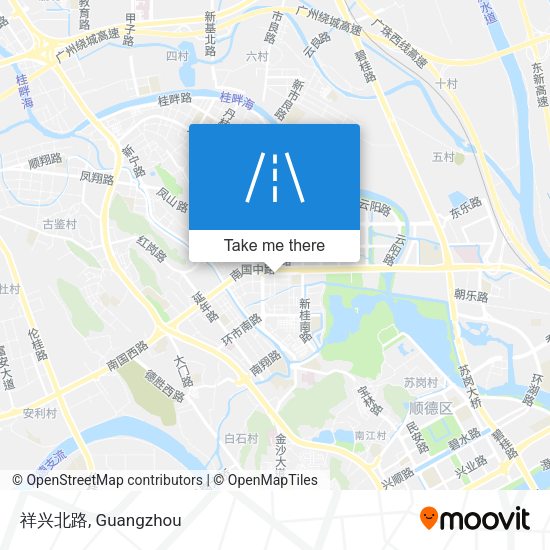 祥兴北路 map