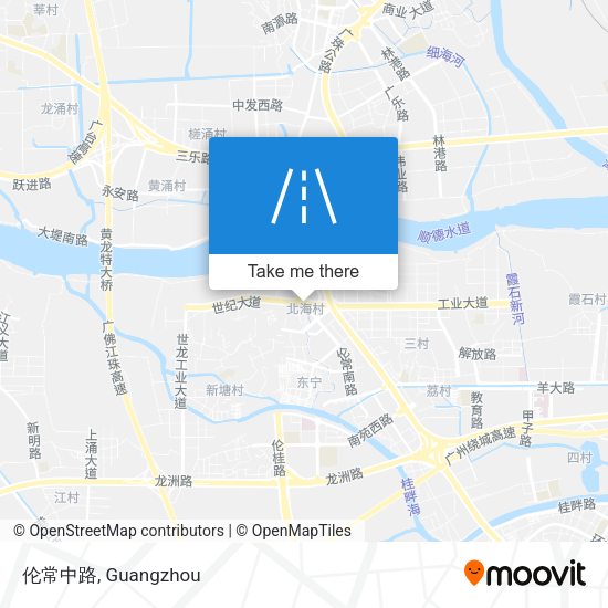 伦常中路 map