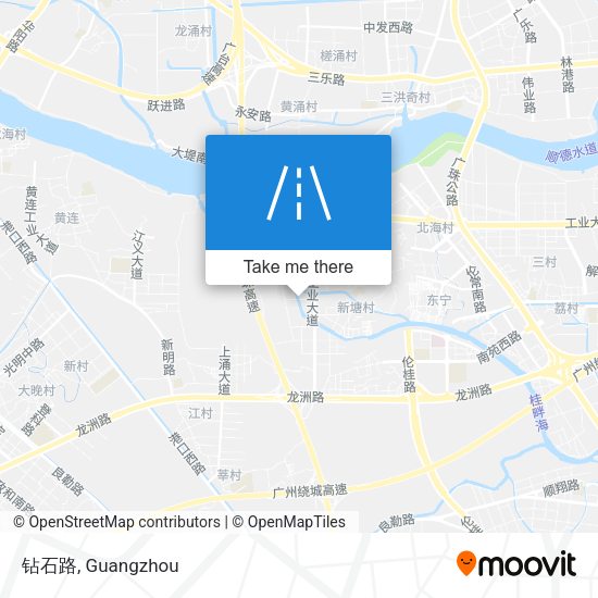 钻石路 map