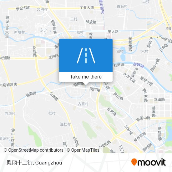 凤翔十二街 map