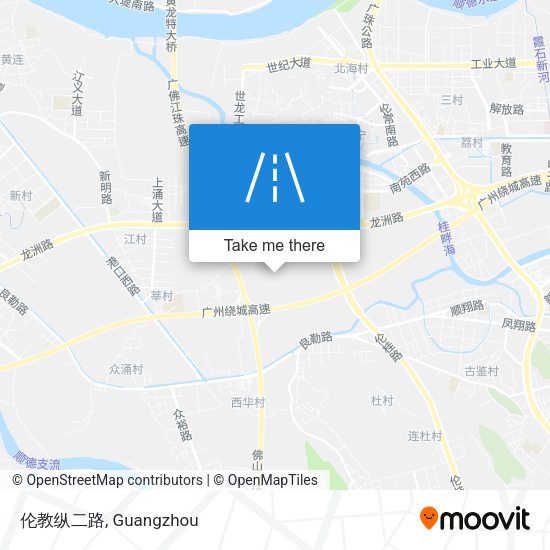 伦教纵二路 map