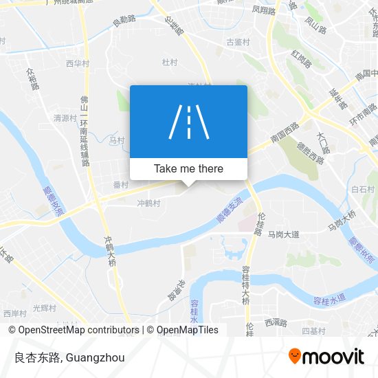 良杏东路 map