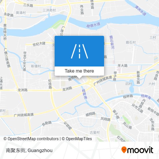 南聚东街 map