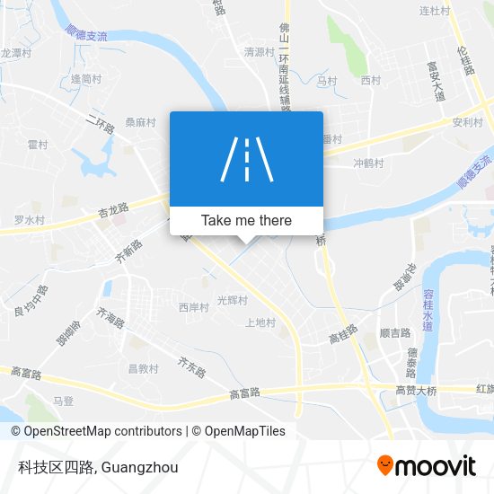 科技区四路 map