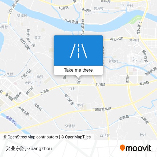 兴业东路 map