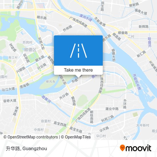 升华路 map
