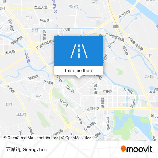 环城路 map