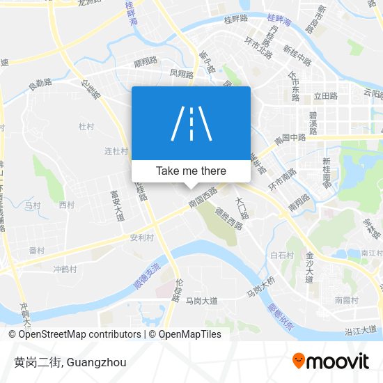 黄岗二街 map