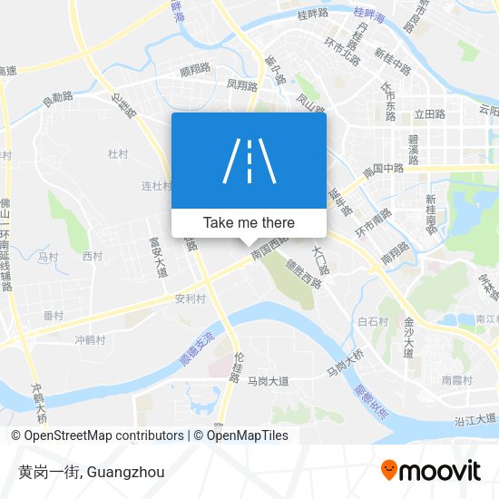 黄岗一街 map