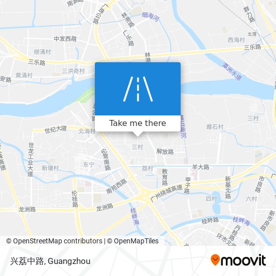 兴荔中路 map