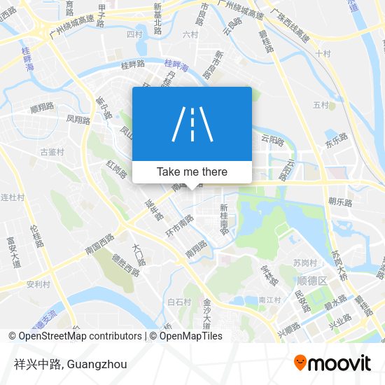 祥兴中路 map