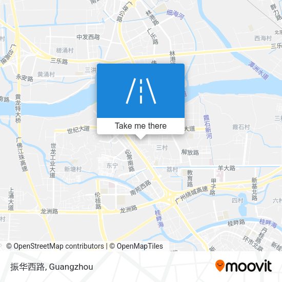 振华西路 map