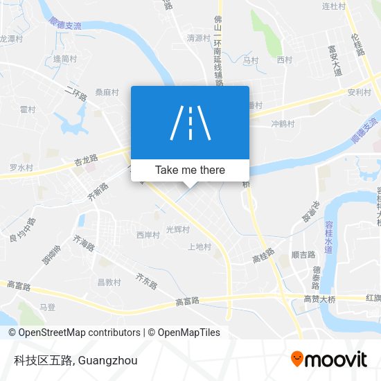 科技区五路 map
