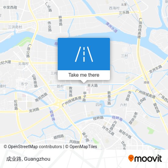 成业路 map