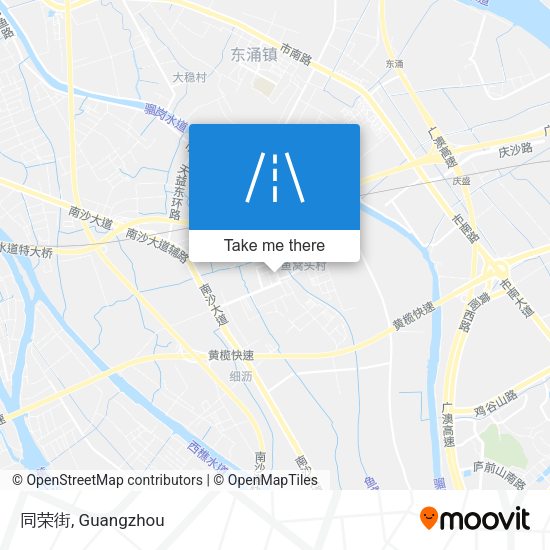 同荣街 map