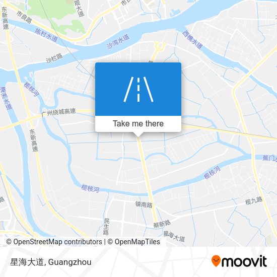 星海大道 map