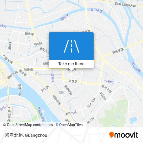 顺意北路 map