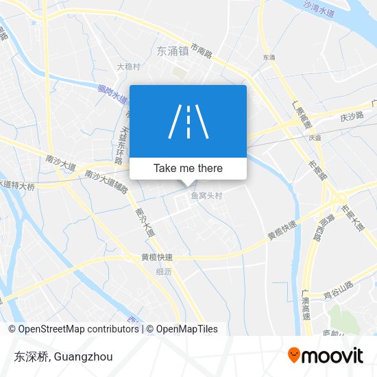 东深桥 map