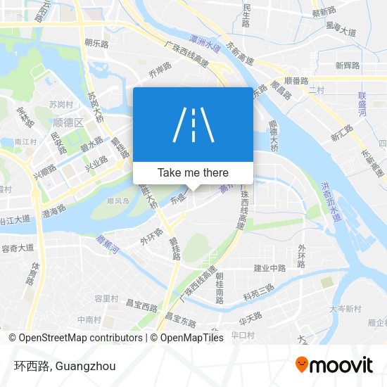 环西路 map